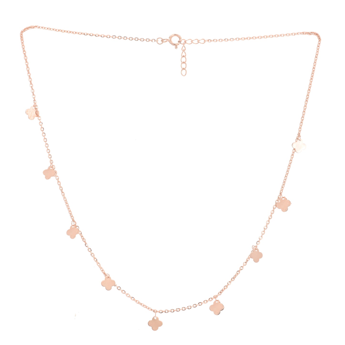 Puremoon 925 Silver Star Chain Necklace for Women