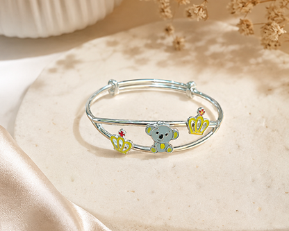 925 sterling silver koala kids bracelet gift box Puremoon