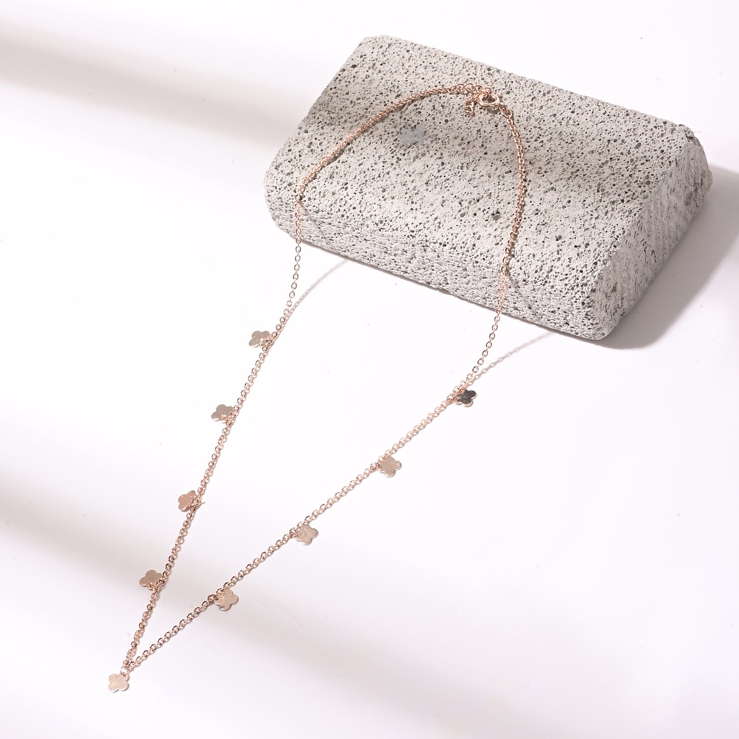 Puremoon 925 Silver  Star Chain Necklace for Women