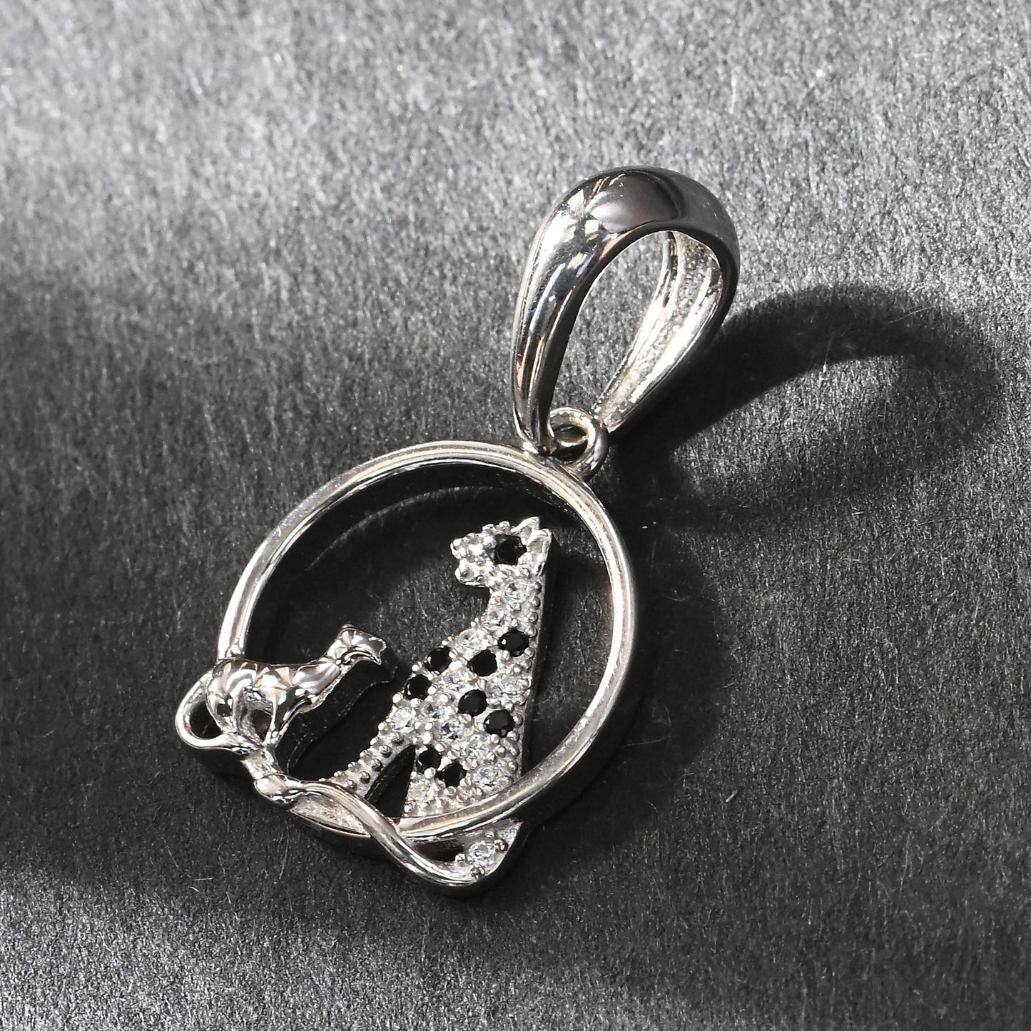 Puremoon 925 Silver Tigress Cub Pendant for Women