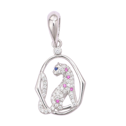 Puremoon 925 Silver Tiger  Pendant  for Women