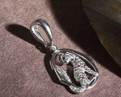 Puremoon 925 Silver Tiger  Pendant  for Women