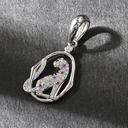 Puremoon 925 Silver Tiger  Pendant  for Women