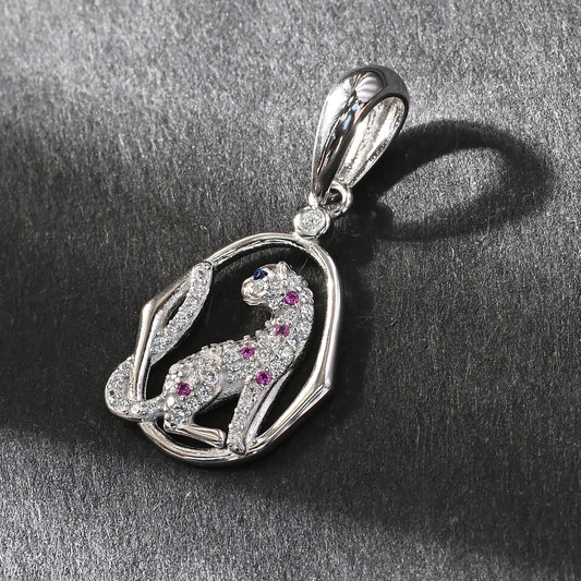 Puremoon 925 Silver Tiger  Pendant  for Women