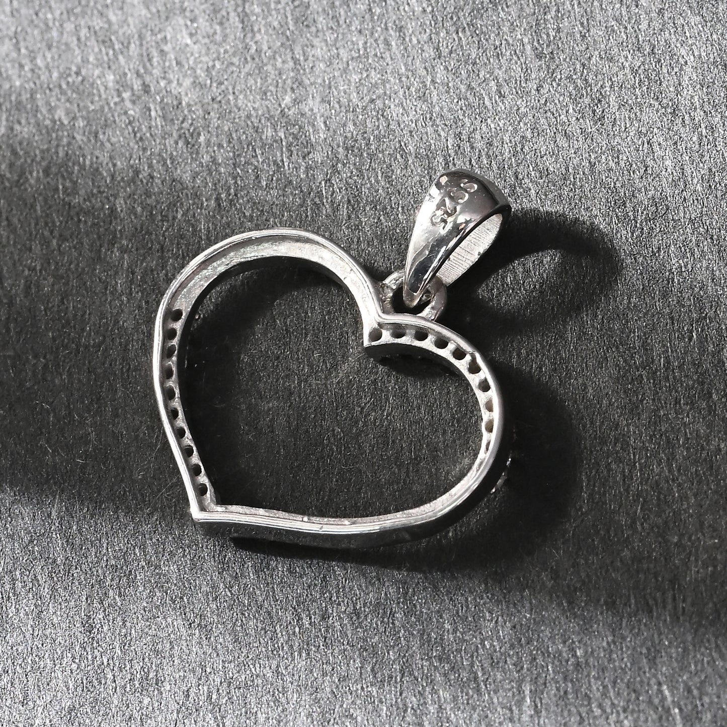 Puremoon Silver Heart Pendant  for Women