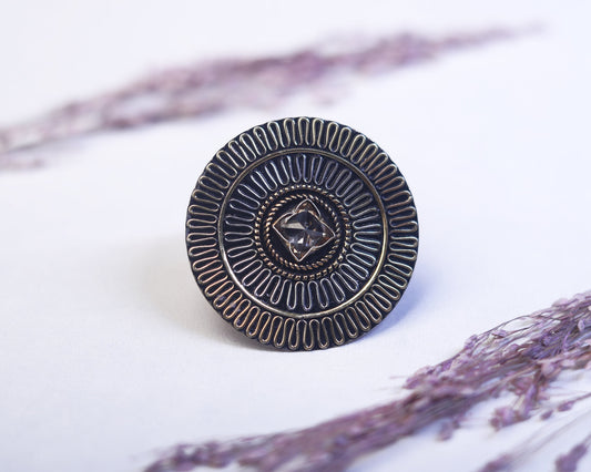 boho sterling silver rings vintage gold cocktail statement