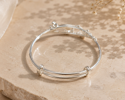 sterling silver bracelet for children gift India